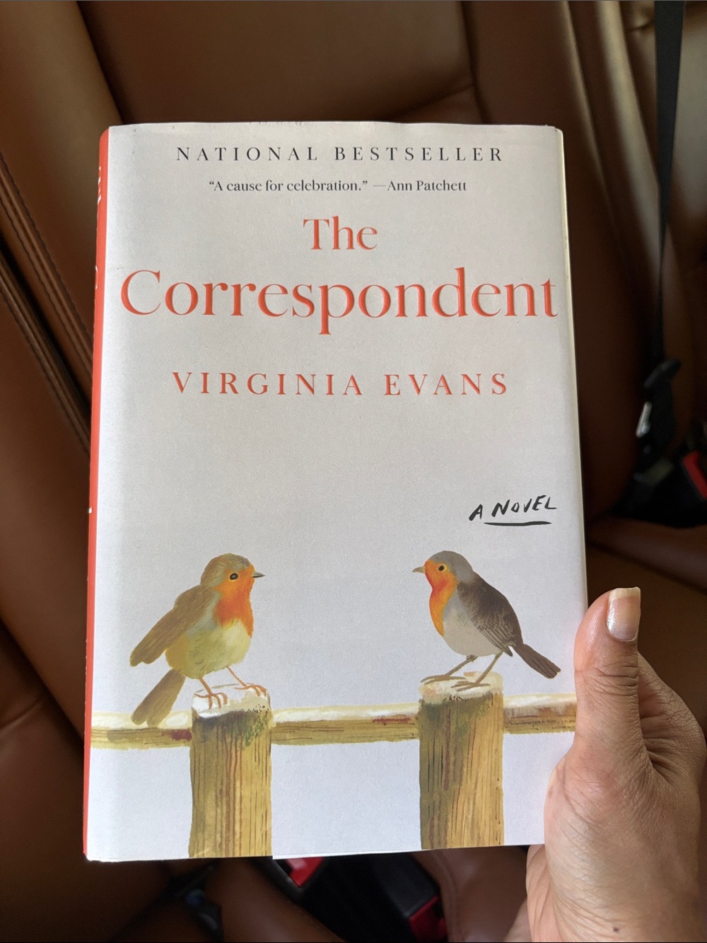 The Correspondent - Birds Cover, White and Orange